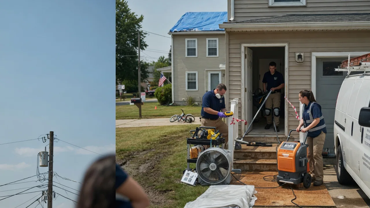 Water Damage Repair in Mcguffey, OH near me